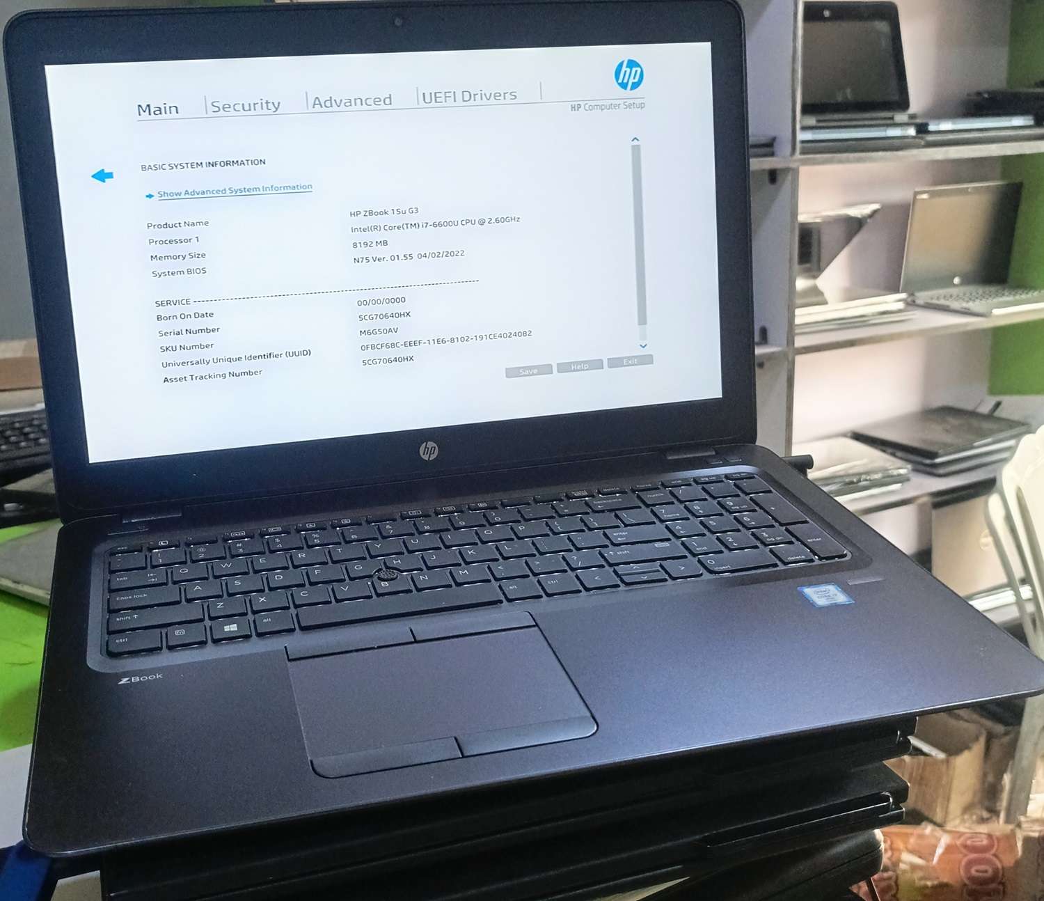 HP Zbook G3